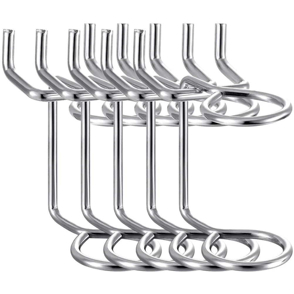 

5 Pcs Peg Board Hook Pegboard Accessories Hooks Pliers Tool Iron Screw Screwdriver Organizer Garage Girl Metal Stand