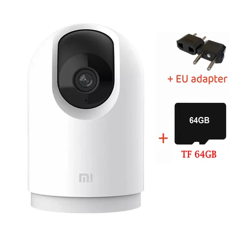 Оригинальная умная IP-камера Xiaomi Mijia с углом обзора 360 градусов, шлюз PTZ Pro, двухчастотный, 2,4 ГГц/5 ГГц, Wi-Fi, комплект Mi Home, монитор безопасности