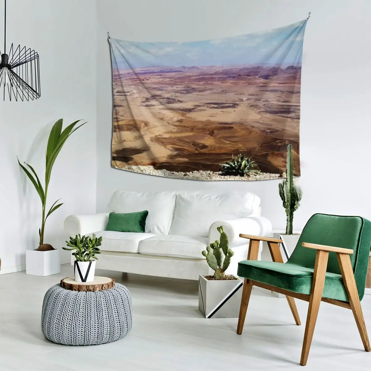 Настенный гобелен Israel Mitzpe Ramon. Plant at Ramon Crater