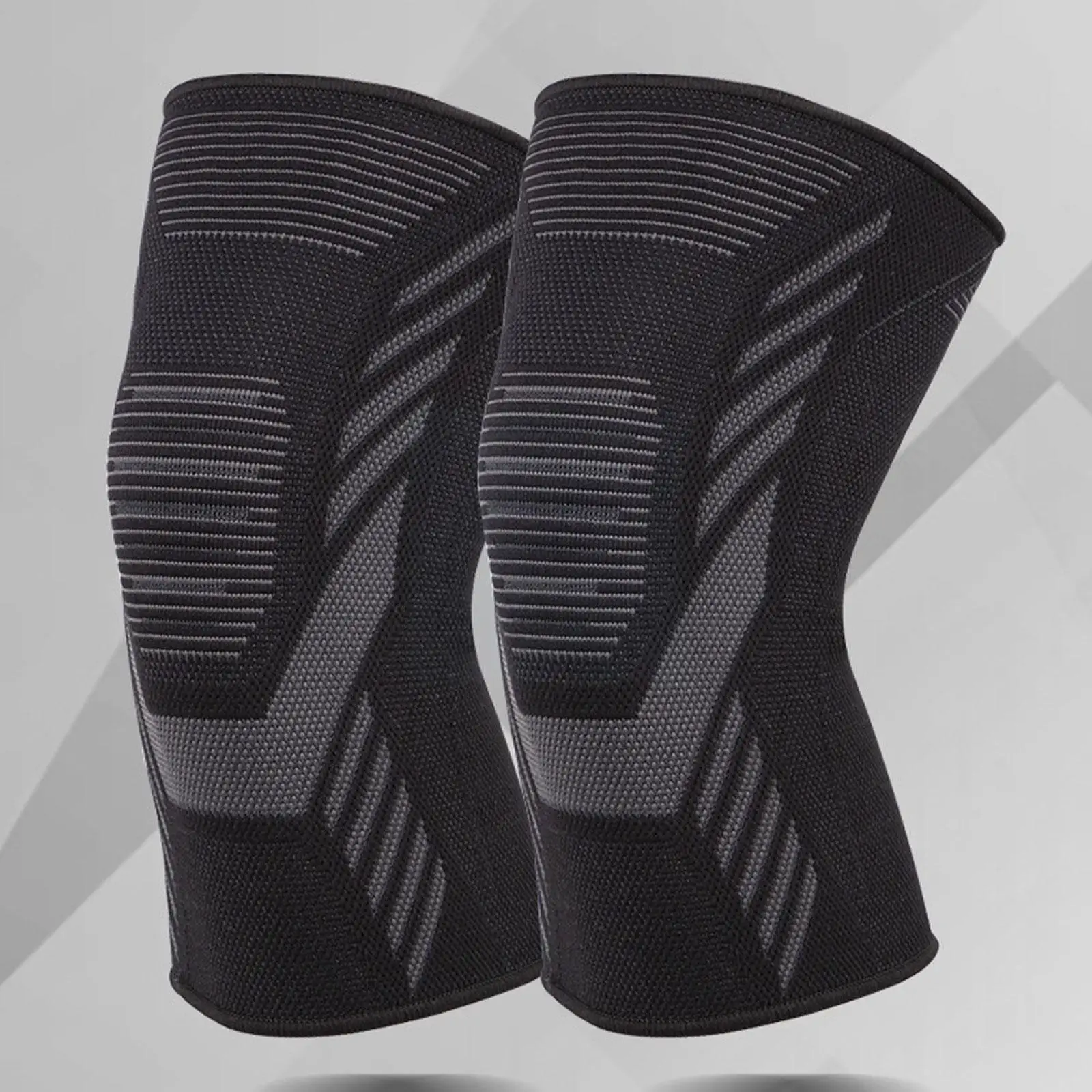 

Elastic Compression Kneepads Knees Brace Support Anti-slip Knee Brace Support Pads for Sports Meniscus Patella Protection B4Y5