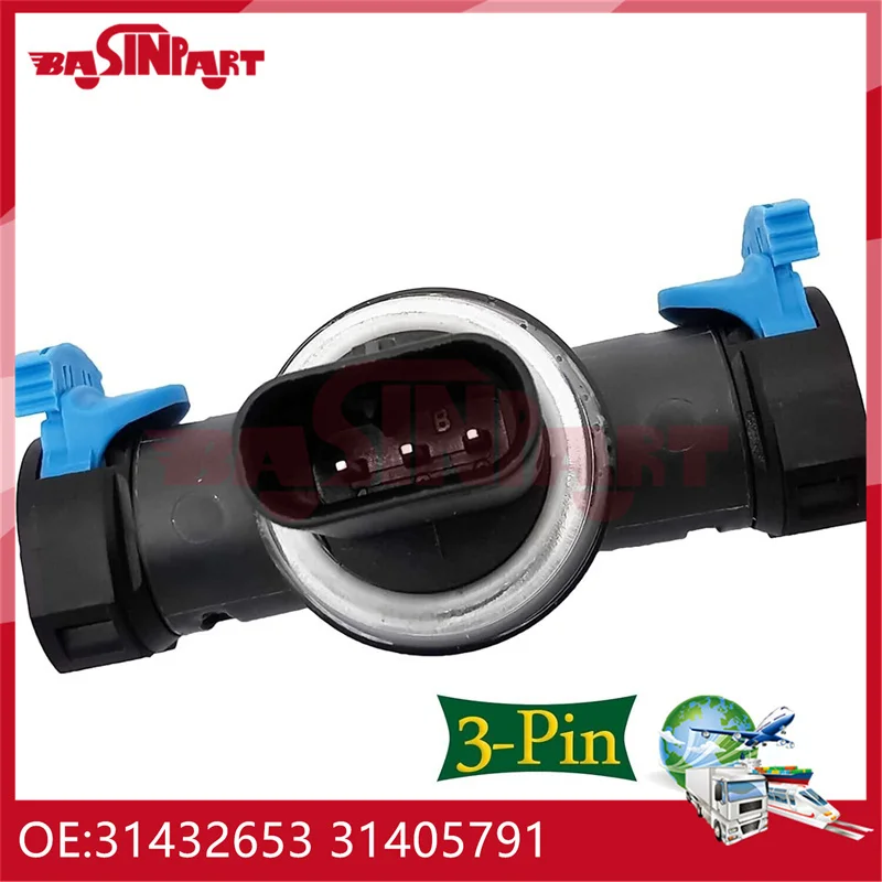 31432653 датчик давления топлива для Volvo S60 S80 V60 V90 XC40 XC60 XC70 T5 T6 2014-2019 новый бренд 314 326 53