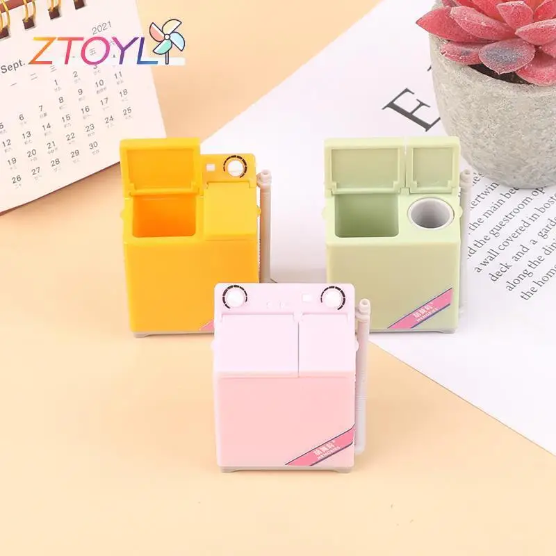 

1:12 Dollhouse Miniature Washing Machine Washer Home Appliance Laundry Model Furniture Decor Pretend Toy Doll House Accessories
