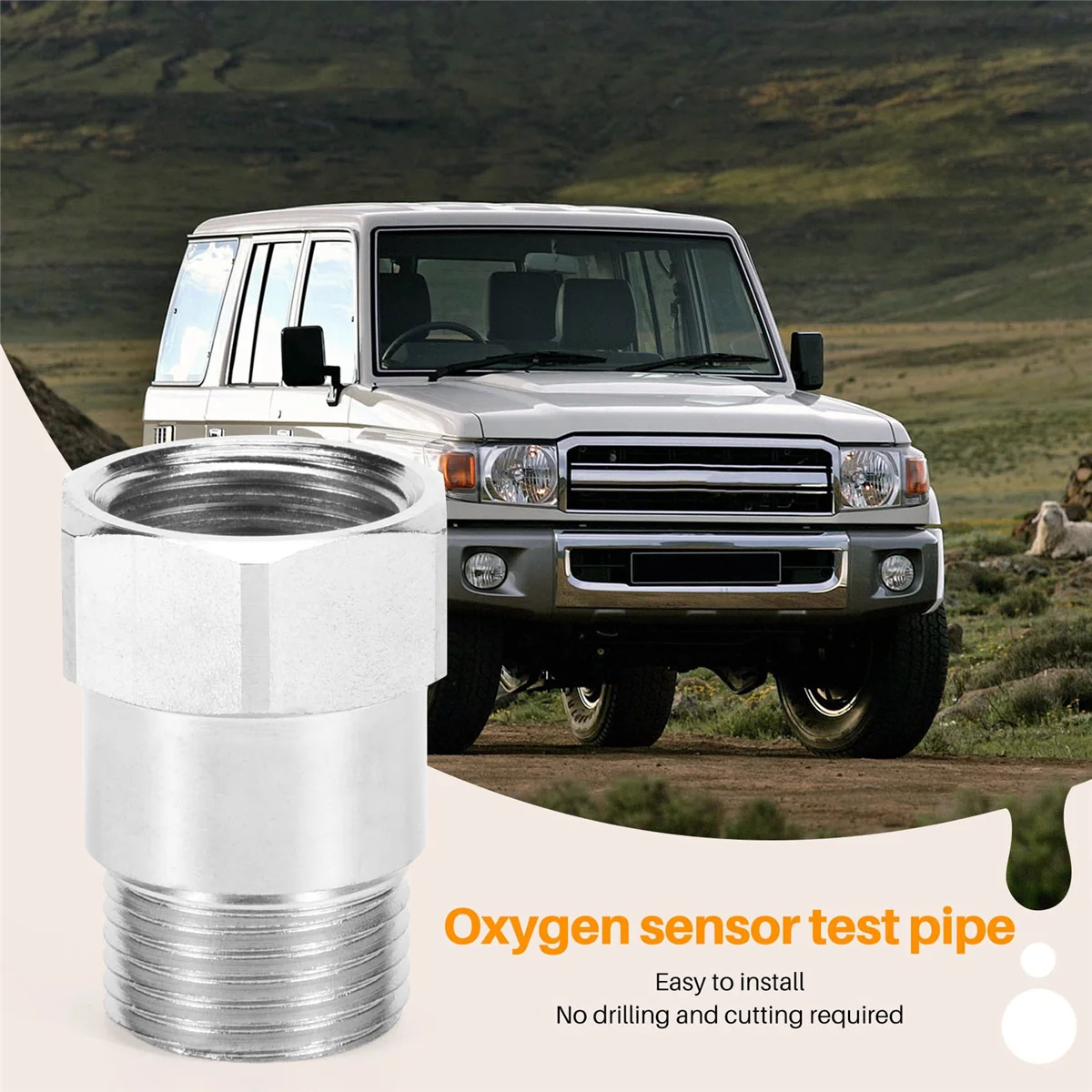 Переходник-удлинитель для тестовых труб датчика кислорода O2 M18 X 1 5 (1) Bung