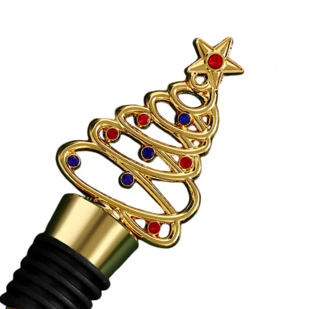 2 шт. пробка для бутылки вина в виде рождественской елки праздничная