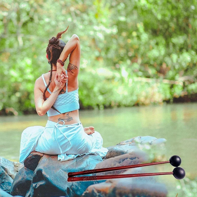 

1 пара язычковых барабанов, Мягкие Резиновые Искусственные язычковые палочки для деревянных барабанов, язычковых барабанов и перкуссионных клавиатур