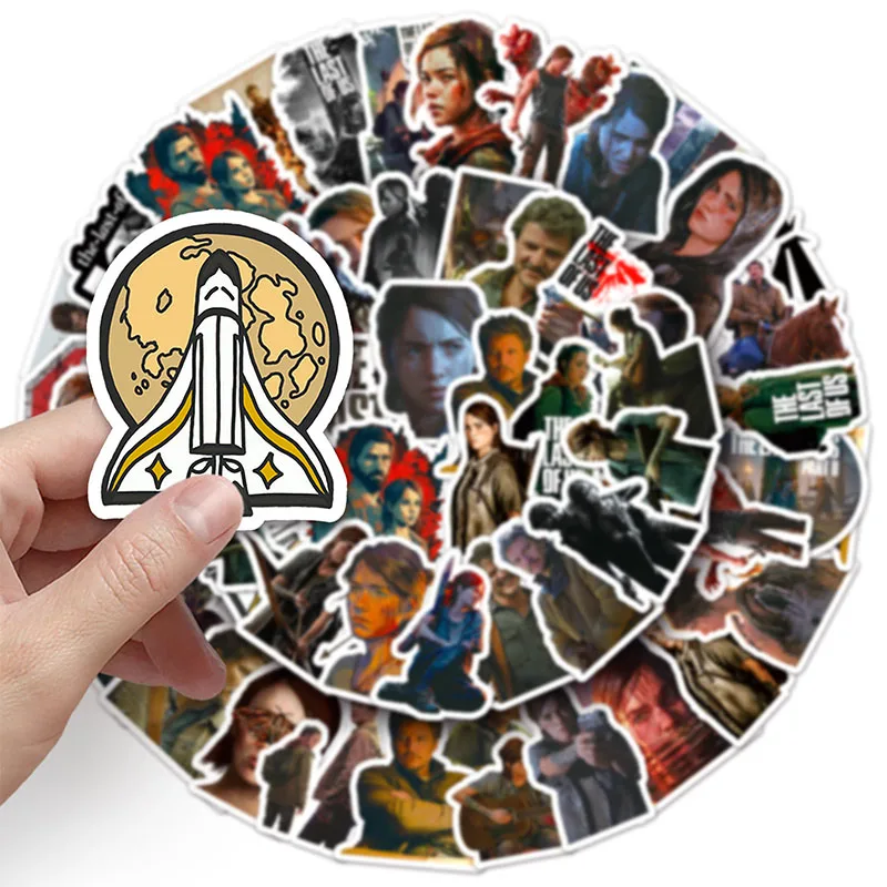 Bandai 50 шт. The Last of Us DIY наклейки телефон багажник холодильник водостойкие аниме