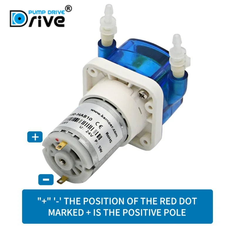 Перистальтический дозирующий Насос Kamoer KPHM100 12/24 В постоянного тока с шаговым