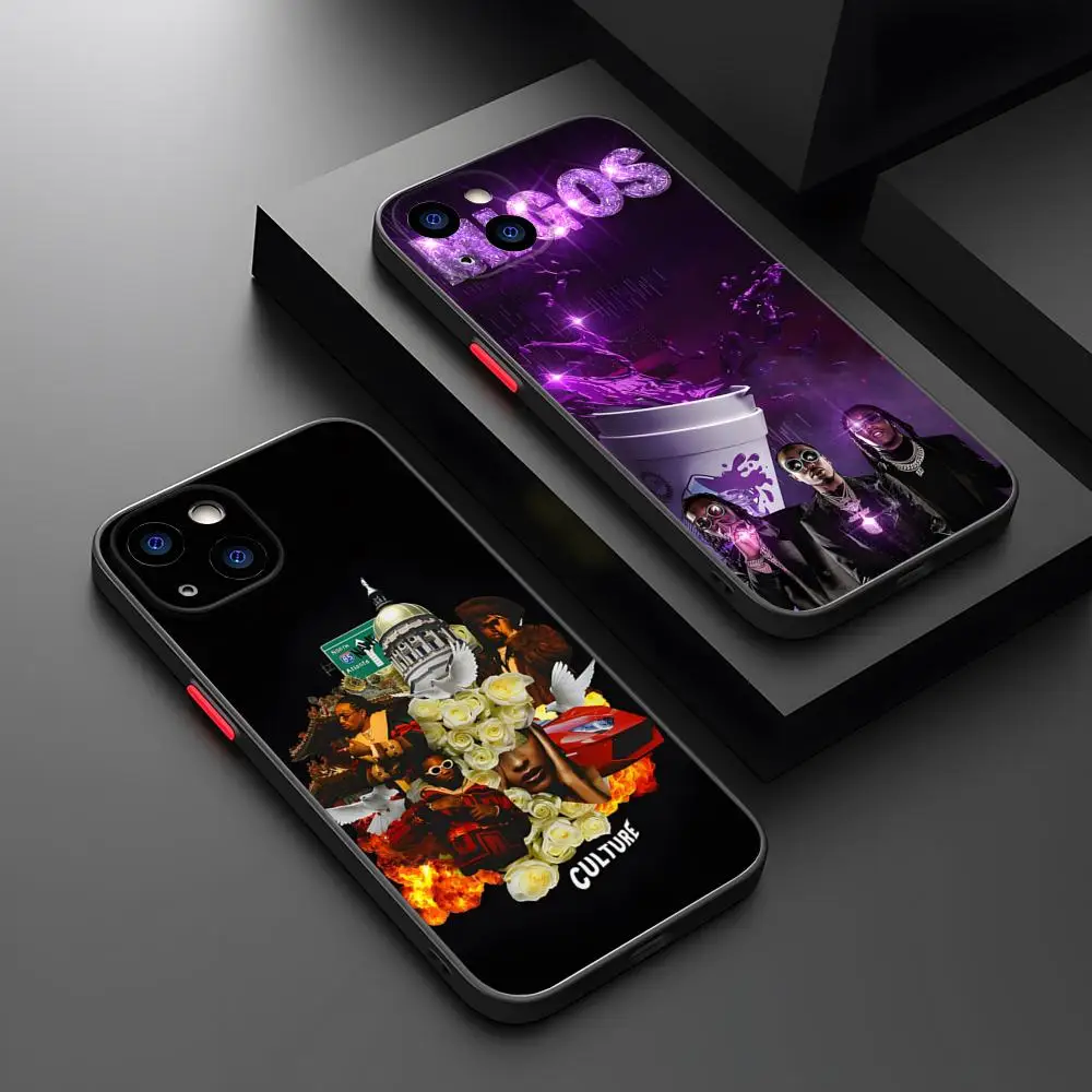 Чехол для телефона M-MiGos Singer Q-QuAvOS матовая прозрачная задняя панель IPhone 16 15 14 13 12 11 Pro