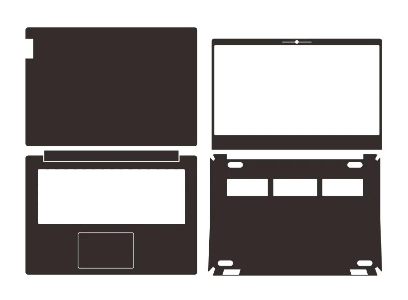 

Виниловая наклейка из углеродного волокна для ноутбука, защитные наклейки для Lenovo V14 IWL 14 дюймов