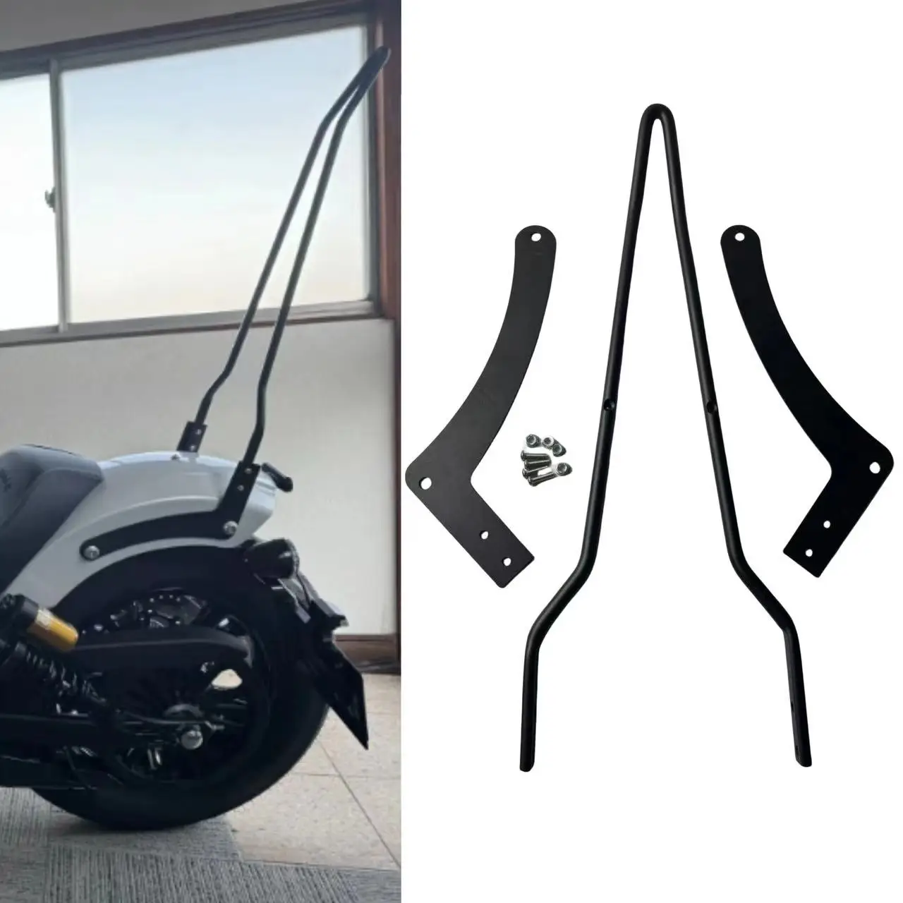 

Для Indian Scout Bobber Scout Classic 101, спортивный Scout, спинка для мотоцикла Sissy Bar, встроенные съемные аксессуары для пассажиров