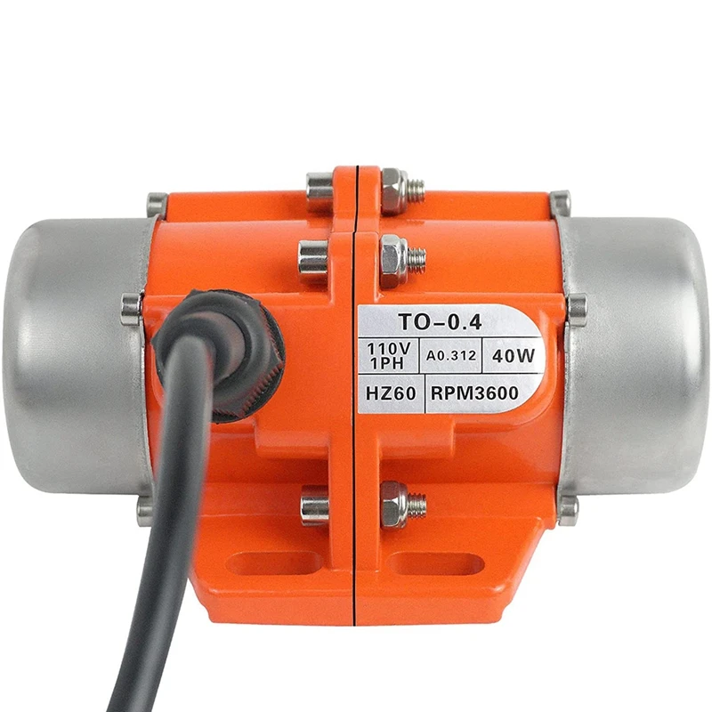 

Бетонный вибрирующий мотор, однофазный Электрический вибрирующий мотор, чехол из алюминиевого сплава, 110 В, 3600 об/мин