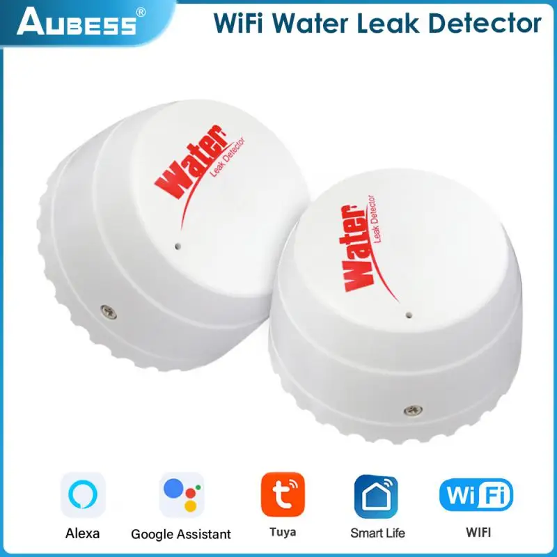 

Tuya Wifi Smart Water Leak Detector App Remote Monitoring Smart Life Home Security Sestym Water Linkage Alarm Smart Home