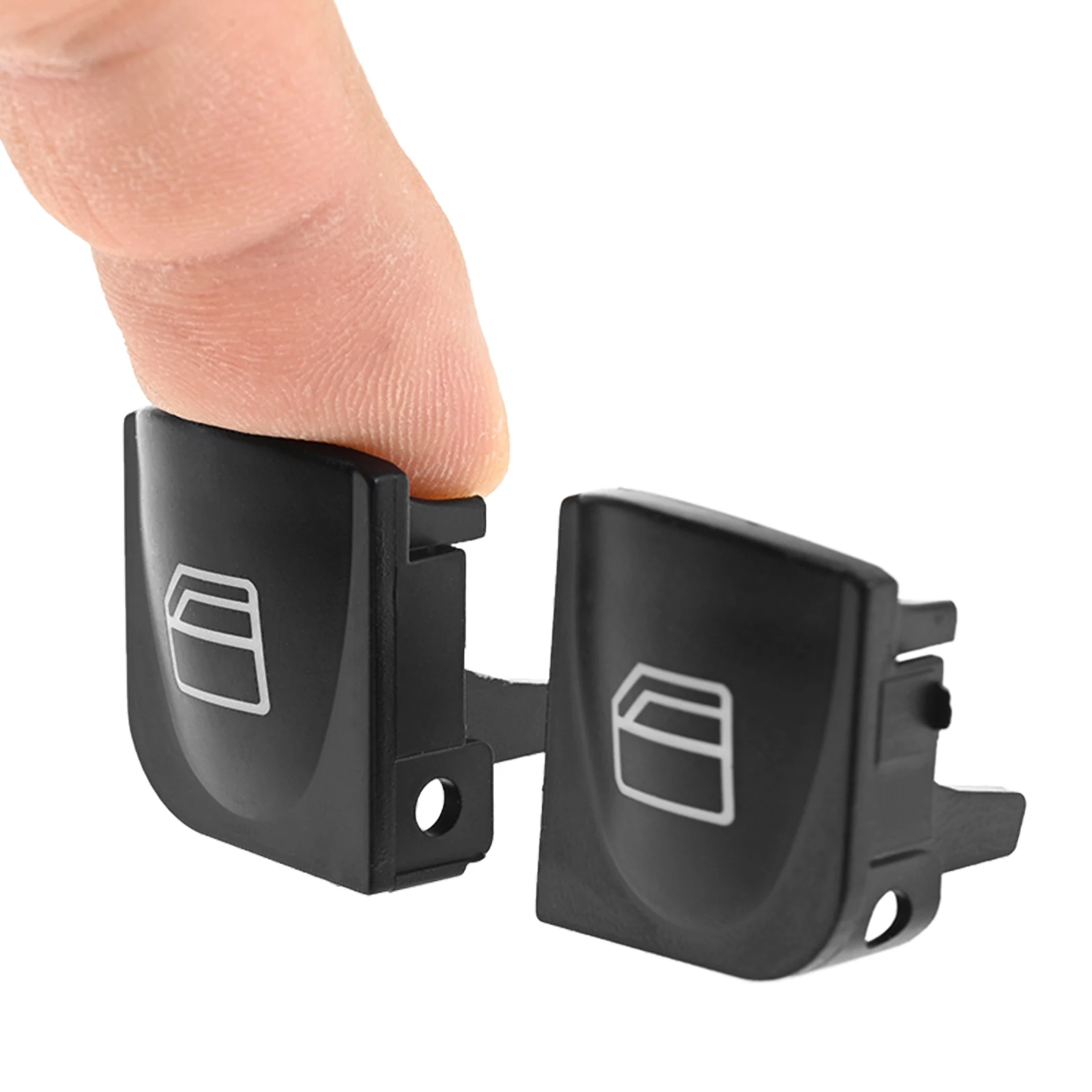 1 пара чехлов на кнопки переключателя окна автомобиля A2038210679/A2038200110 для Mercedes Benz C230 C280 C350 C55 C240 W203