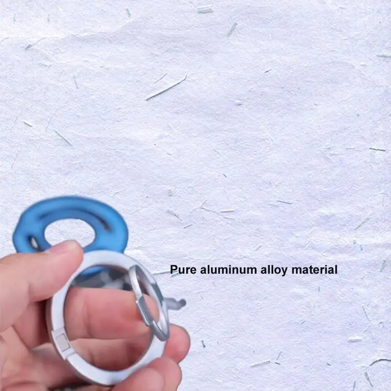 Ultra-thin Magnetic Suction Stand: Portable Desktop Phone Holder & Ring Holder