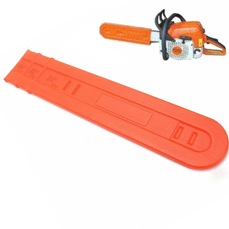 

Chainsaw Bar Protect Cover Scabbard Guard Guide Plate Chain Saw For Stihl For Husqvarna 038 044 046 Chainsaw Holder Garden Tools