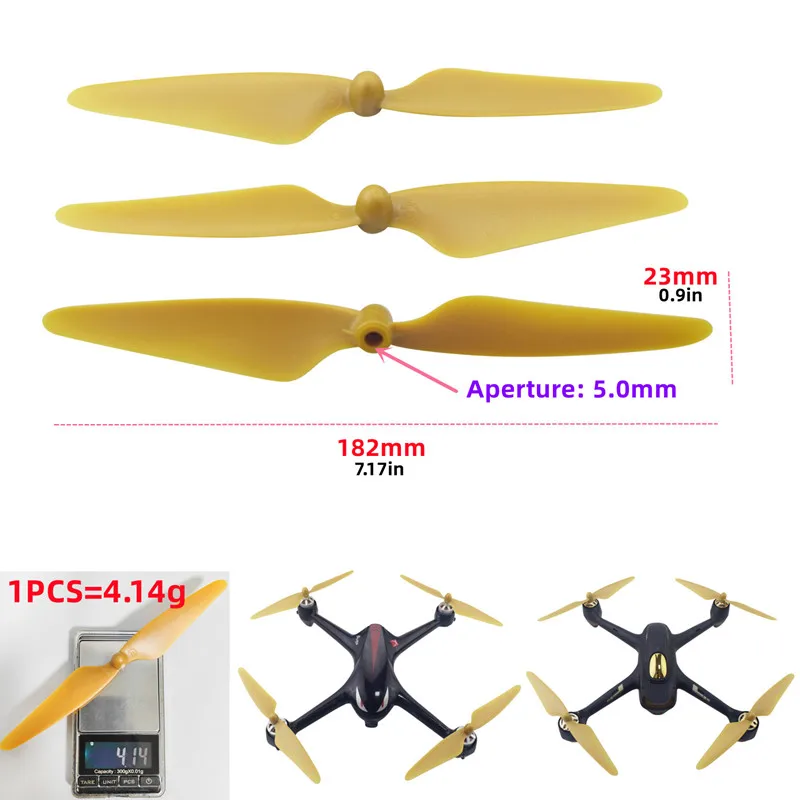 Защитный чехол для пропеллера Hubsan H501S/H501A/H501C/H501M/H501S W/H501S pro RC 4 шт. - купить по