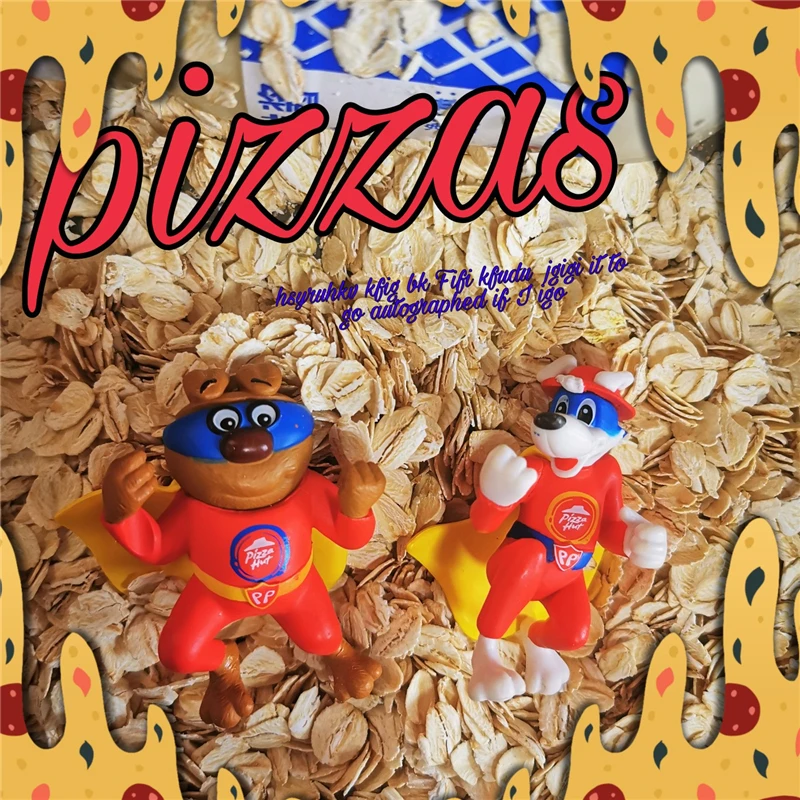 

1 шт., фигурка пиццы, 6 см
