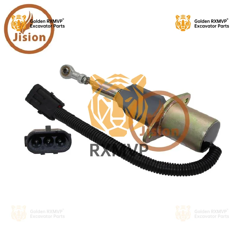 Для 3928160 Запорный клапан Sa-4293-12 Соленоид отключения топлива 12 В Детали двигателя