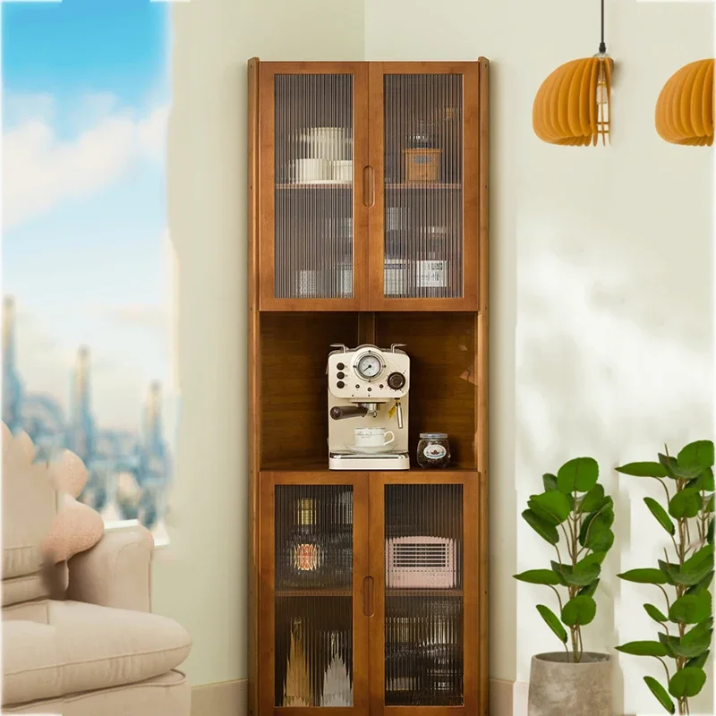 Стеклянные шкафы для вина гостиной духов книжный шкаф ванной кладовая