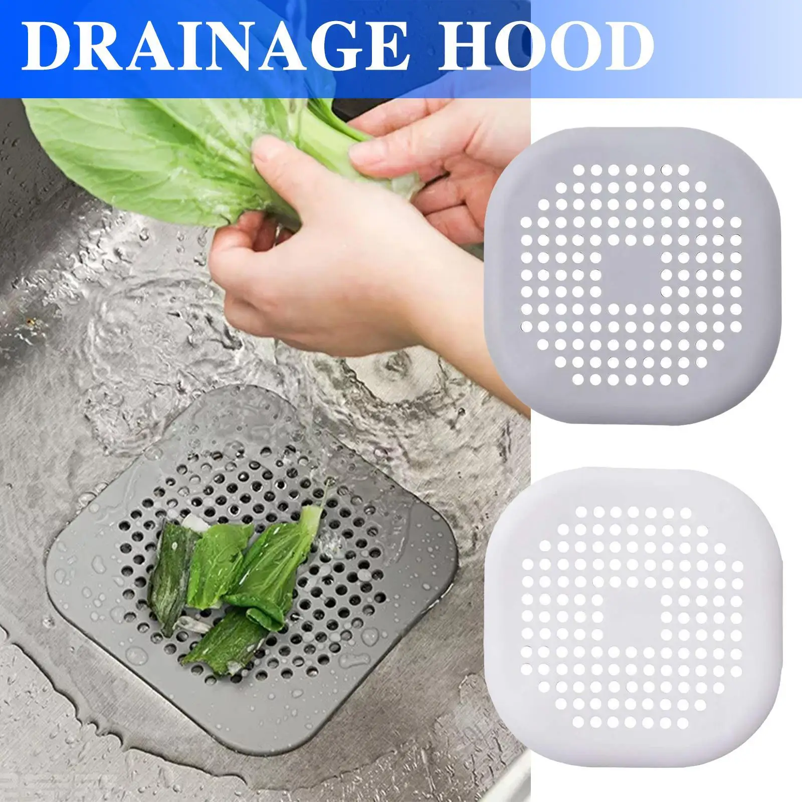 

Shower Drain Covers Silicone Tube Drain Hair Catcher Stopper With Sucker For Bathroom Kitchen Filter Trap Home Drain Protec I9D8