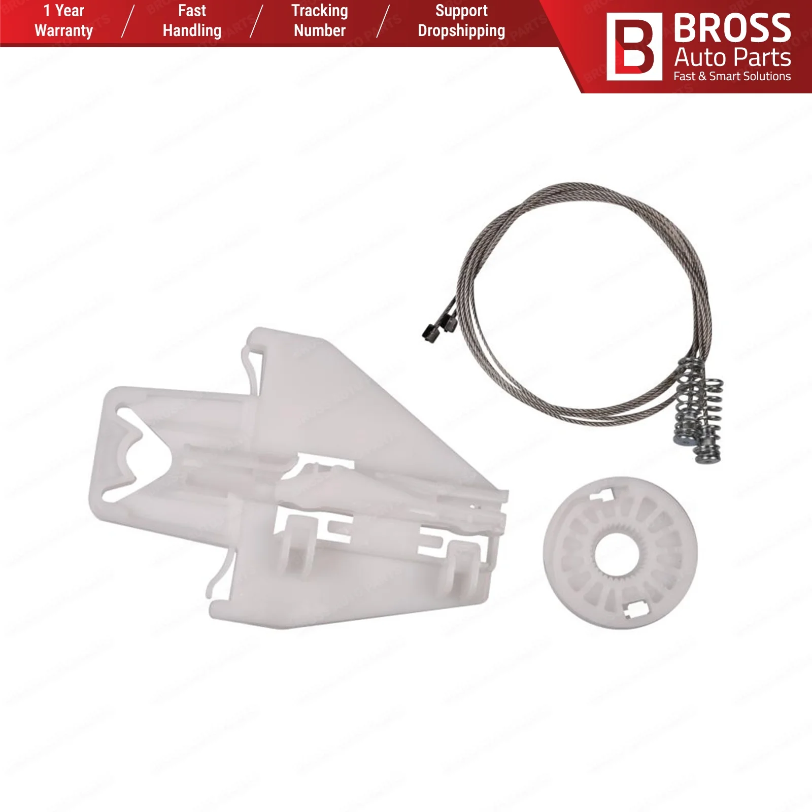 Автозапчасти Bross BWR496 электрический регулятор стеклоподъемника Ремонтный