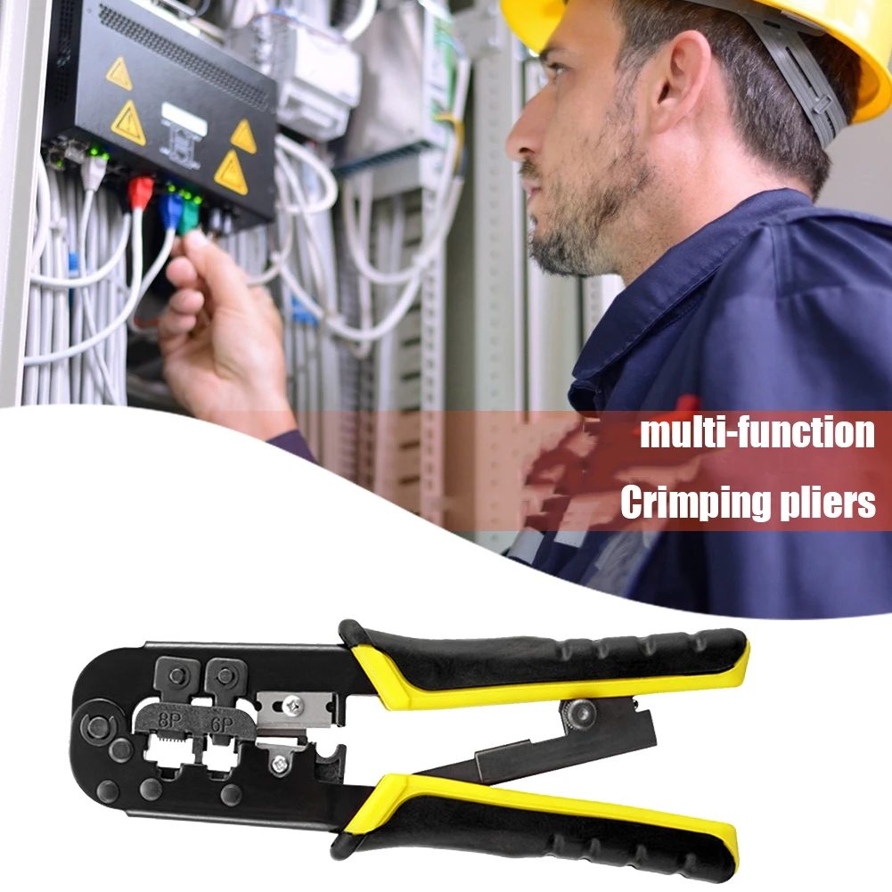 Обжимные Щипцы для сетевого кабеля Ethernet LAN обжимные инструменты 6P 8P RJ11 RJ45 |