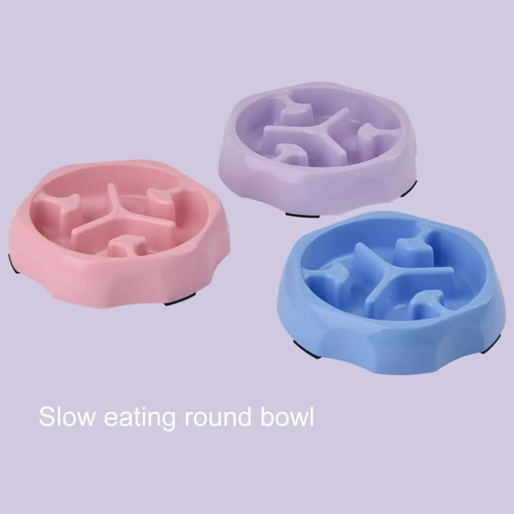 Прочная миска для корма домашних животных медленная кормушка собак эффективного