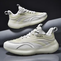 high quality sneakers summer breathable mens running shoes flat non slip women casual shoes couple white shoes sneakers male