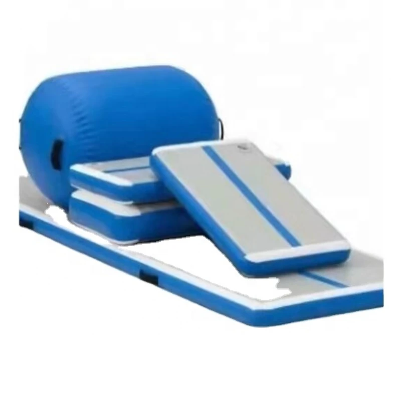 

Inflatable Gymnastics Tumble Air Track Set Training Practice Exercise Set