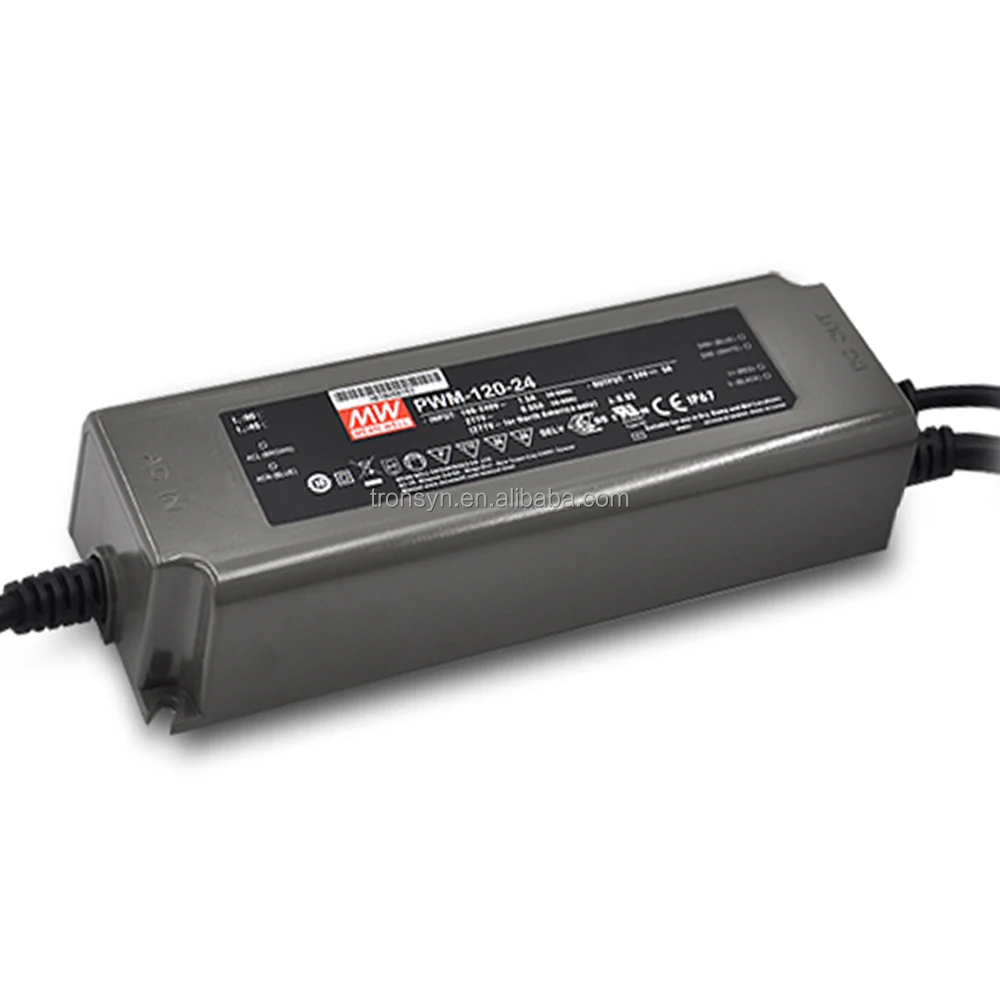 

Meanwell Authorization PWM-120-24 120W Constant Voltage LED Driver 12V