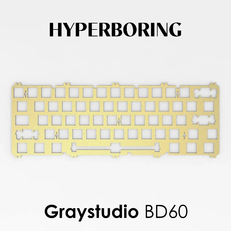 Позиционная пластина Graystudio BD60 аксессуары для механической клавиатуры на заказ
