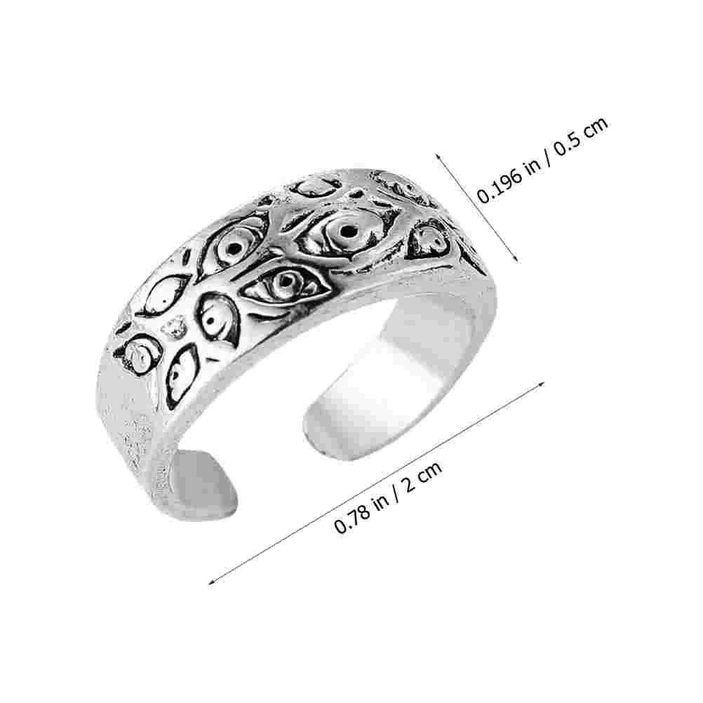 

Eye Ring Evil Eye Ring Punk Ring Hip Hop Ring Cool Ring Jewelry for Men Women