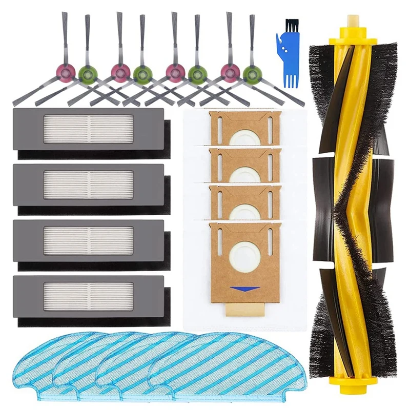 

Main Brush Side Brushes HEPA Filters Spare Parts Accessories For Ecovacs T8 AIVI T8 Max N8 Pro Robot Vacuum Cleaner Accessories