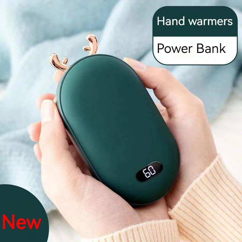 Winter Mini Hand Warmer Heating Pad USB Rechargeable Handy Warmer Heater Pocket Mini Cartoon Pocket Cartoon Electric Heater War