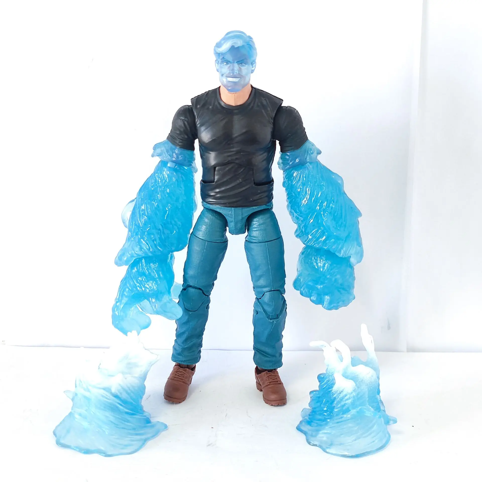 Фото Marvel Legends Molten Man Wave Body Hydro-Man с головкой серии VHS 6 дюймов Свободная фигурка №1