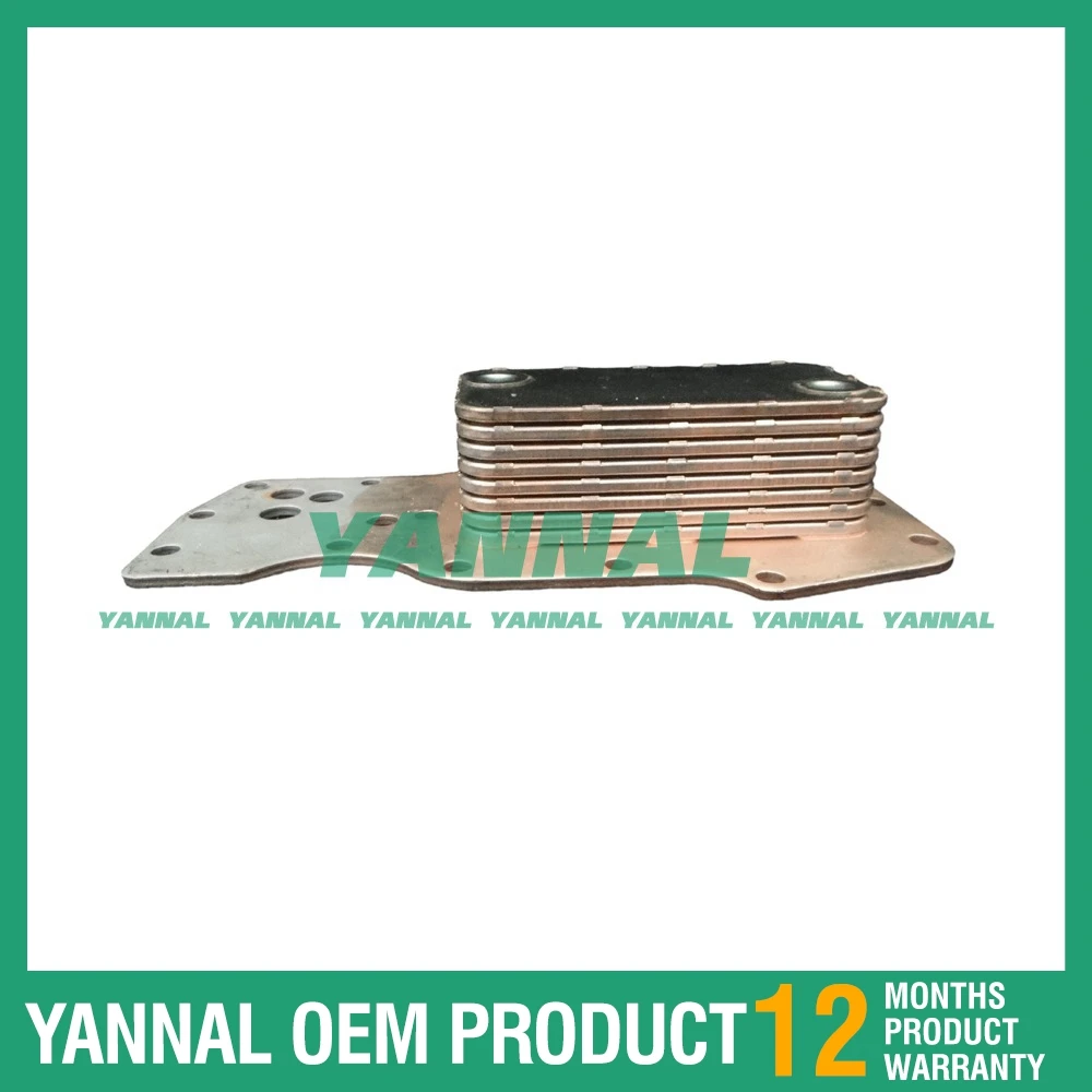 Сердечник масляного радиатора для Komatsu 6D107 детали двигателя