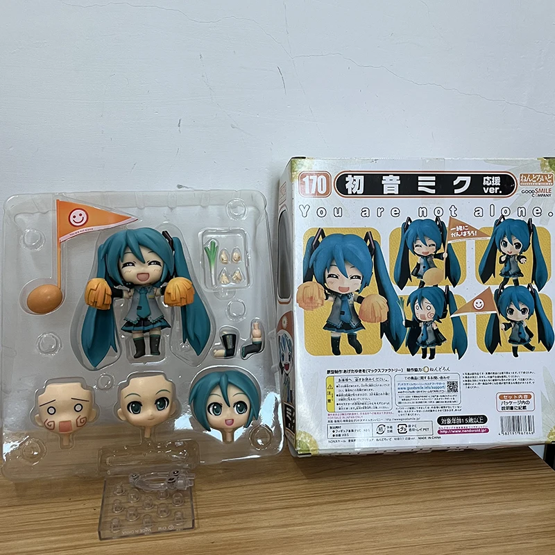

Nendoroid Hatsune Miku 170 кавайная аниме экшн-фигурка Q Posket Change Face коллекция несколько аксессуаров Модель Кукла подарок для детей