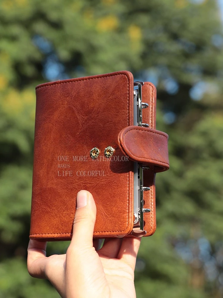 

Обложка для блокнота A6/A7 из искусственной кожи