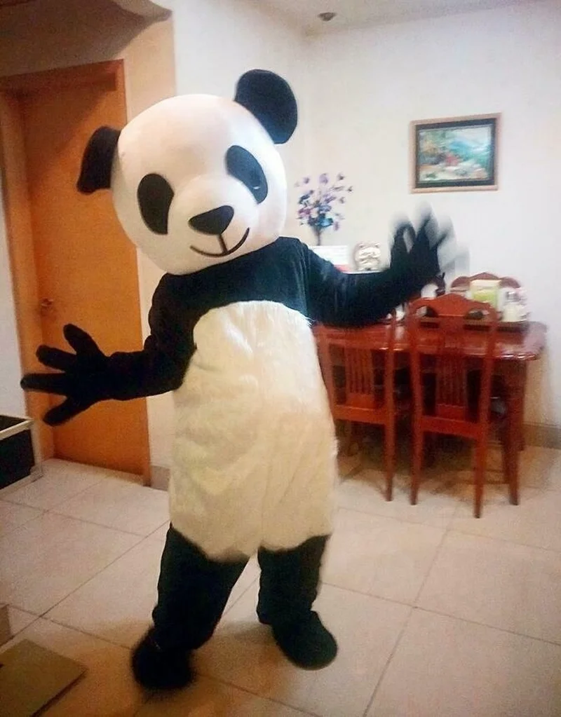 Panda Mascot Costume Cosplay Party Game Dress Outfit Advertising Halloween Adult Furry Suit Cartoon Outfits