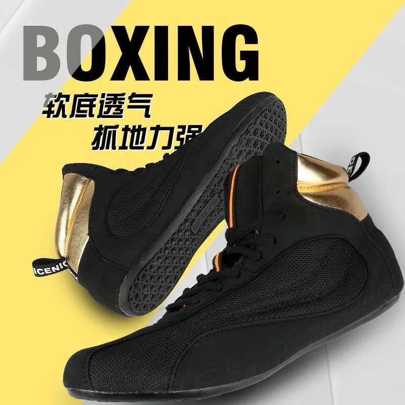 

Classic Men Women Wrestling Training Shoes Breathable Boxing Boots Kids Boy Brand Designer Gym Shoes Mens Brand Wrestling Boots