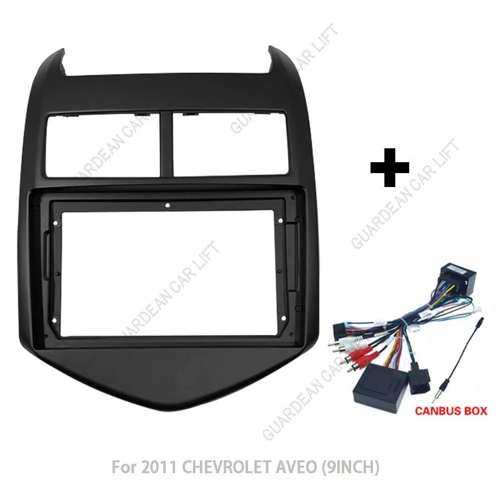 9-дюймовый Android GPS стереоплеер 2DIN автомобильное радио облицовка панель приборной