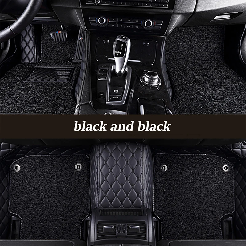 

Custom Double Layer Car Floor Mats for Hyundai Ix35 2018-2023 Year Interior Details Car Accessories Carpet