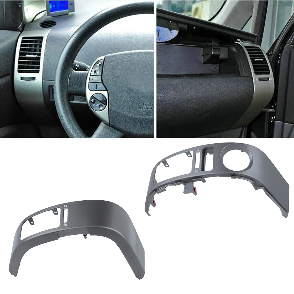 

A/C Dash Air Vent Cover Trim 4PCS 55670-47060 ABS Plastic Accessories Gray Parts For Toyota For Prius 2004-2006