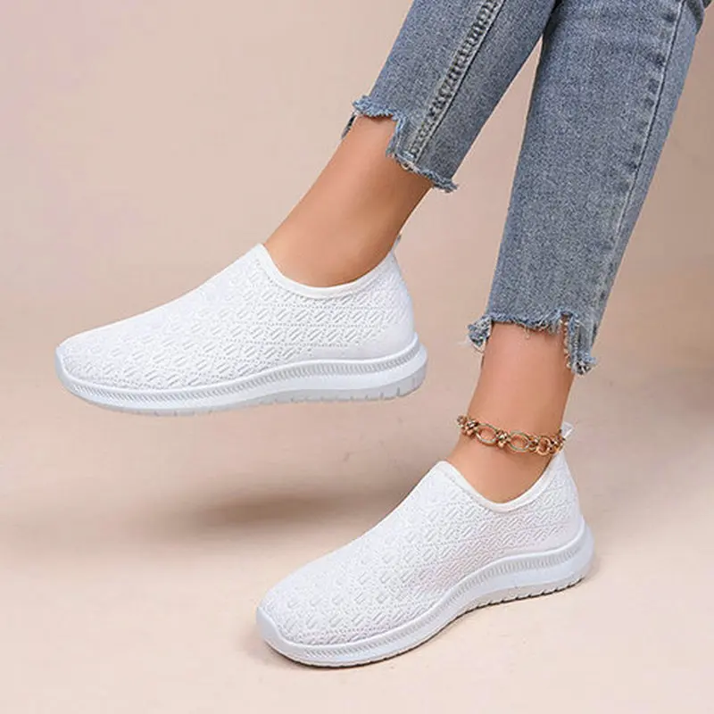 

2022 Sports Women Anti-Skid Sole Sneakers Girl Girl Women's Sport Shoes on The Platform Tennis Women's Running Shoes Tennis