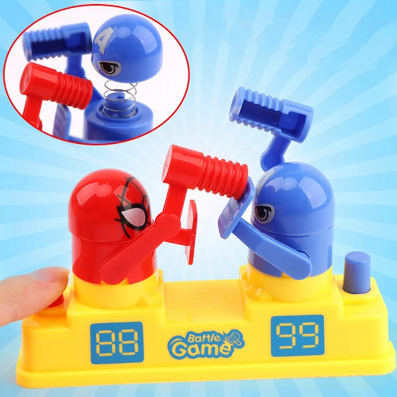 

12cm Funny Practical Joke Children Fight Battle Antistress Toy Prank Kids Toys