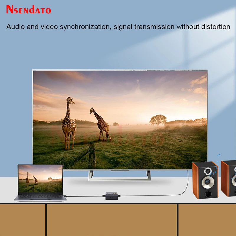 Фото 40 м 4K HDMI 2,0 HDR сплиттер ретранслятор 4K HDMI усилитель сигнала усилитель адаптер Поддержка HDCP 2,2 EDID 4K x 2K 1080P @ 60 Гц №2