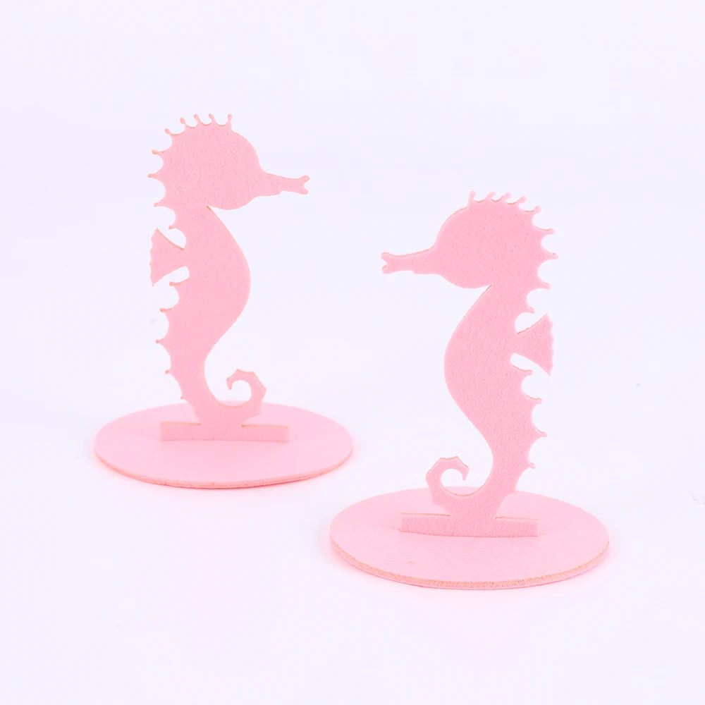 

2 шт. Фетровые коралловые настольные украшения Русалочка