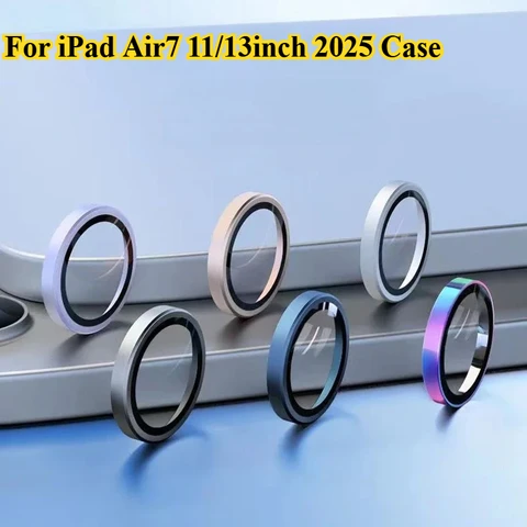 Металлическая Задняя Крышка С Кольцом Для Защиты Камеры, Совместимая С iPad Air7 2025, M3 Mini 7 6 Pro 11 13 Дюймов