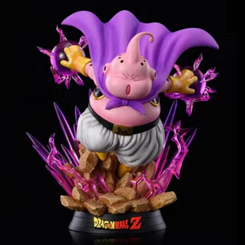 

Экшн-фигурки Dragon Ball Z Majin Buu из ПВХ Fat Buu, 20 см, статуя GK со штативом, Коллекционная модель, игрушки
