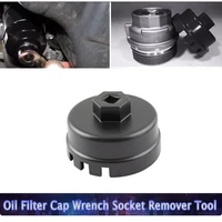 48mm car oil filter wrench cap housing tool remover flutes for toyota repair tools adjustable automobiles accessories